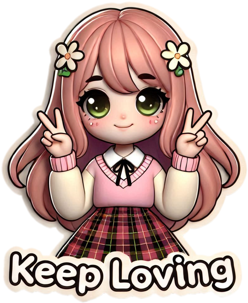 Sticker keep loving (groot)