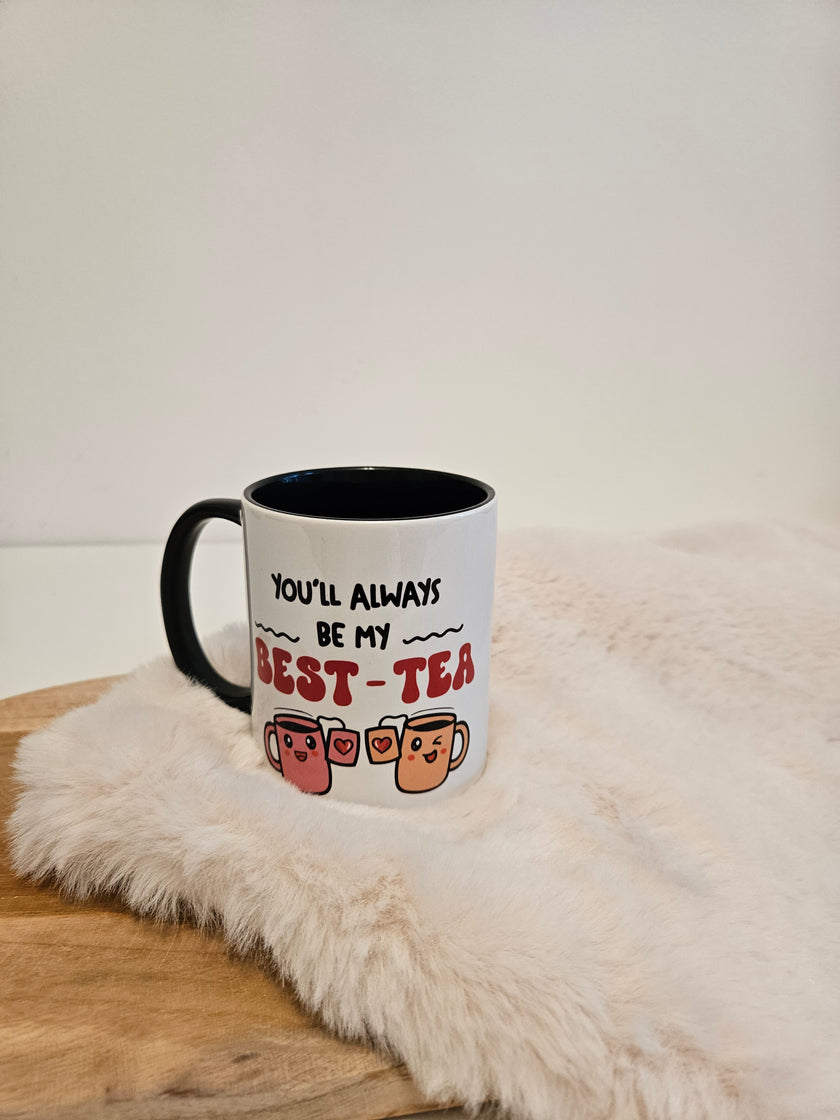 Mok kleur zwart-wit You are my Best-Tea