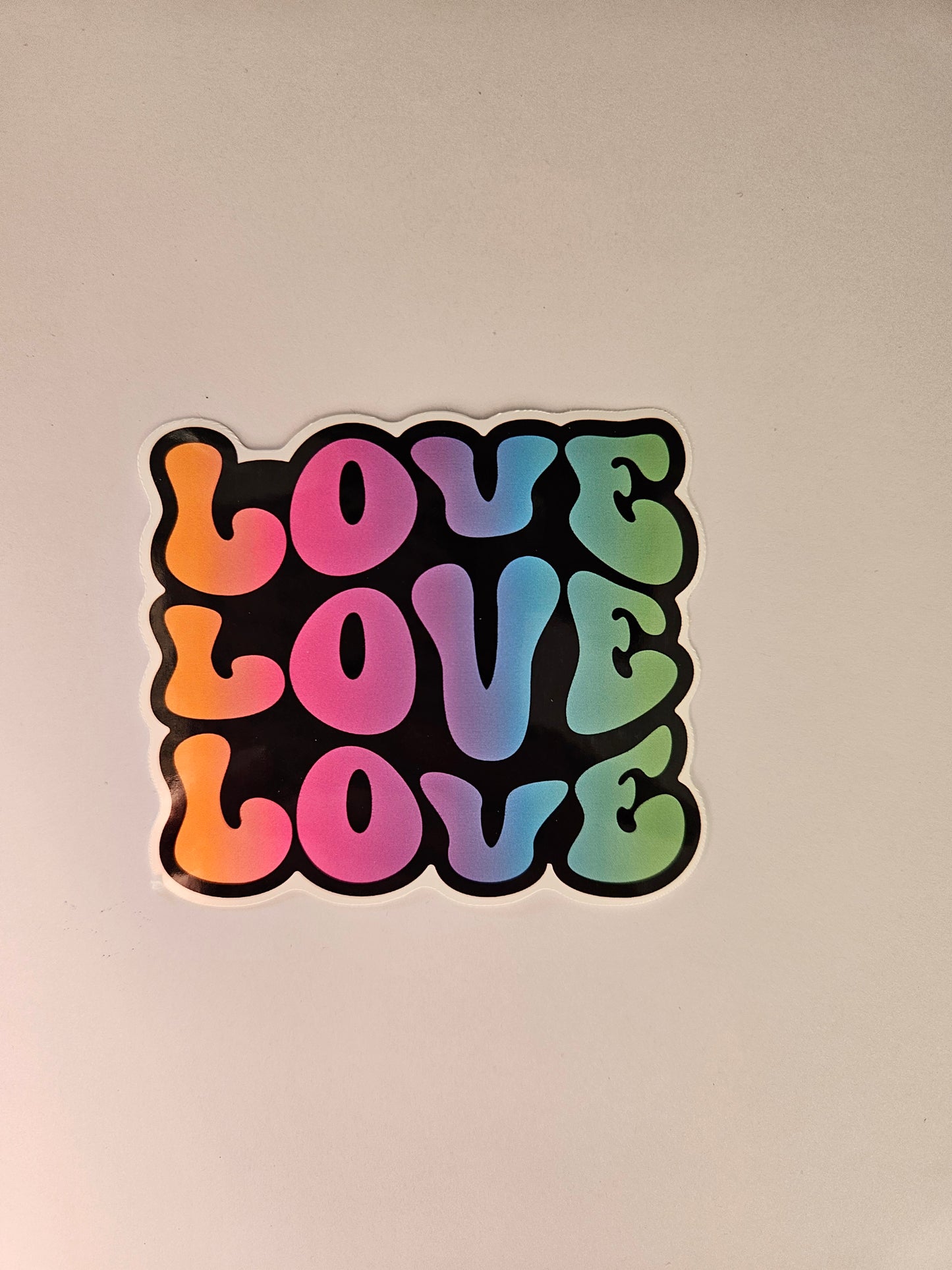 Sticker love (groot)