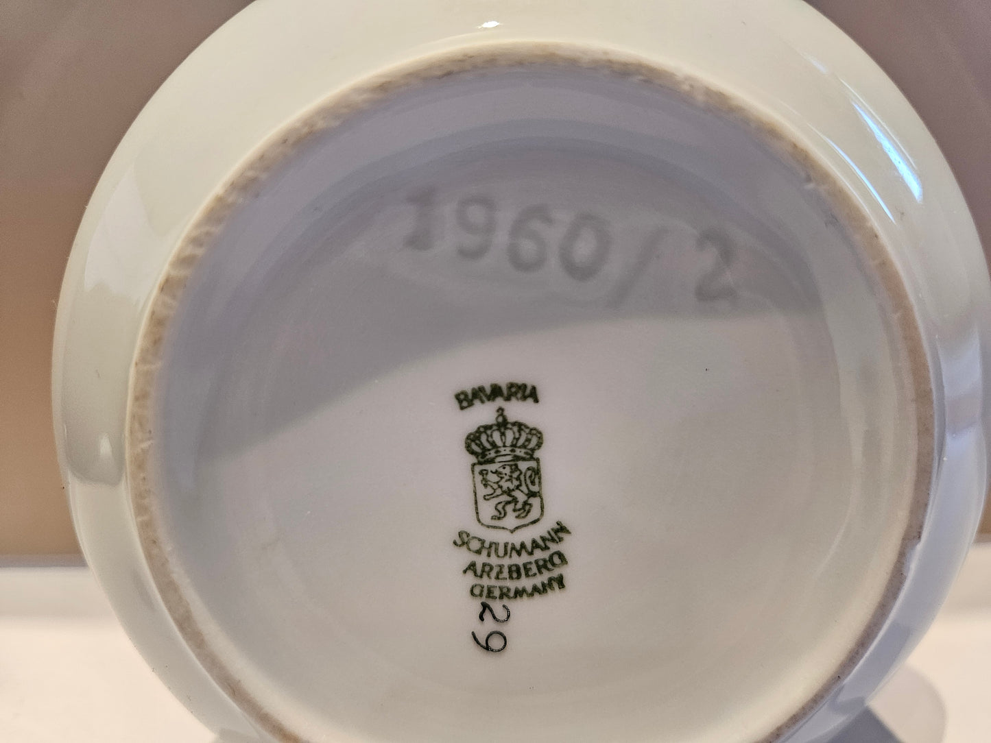 Schumann Arzberg Vintage Sugar Jar 1960's