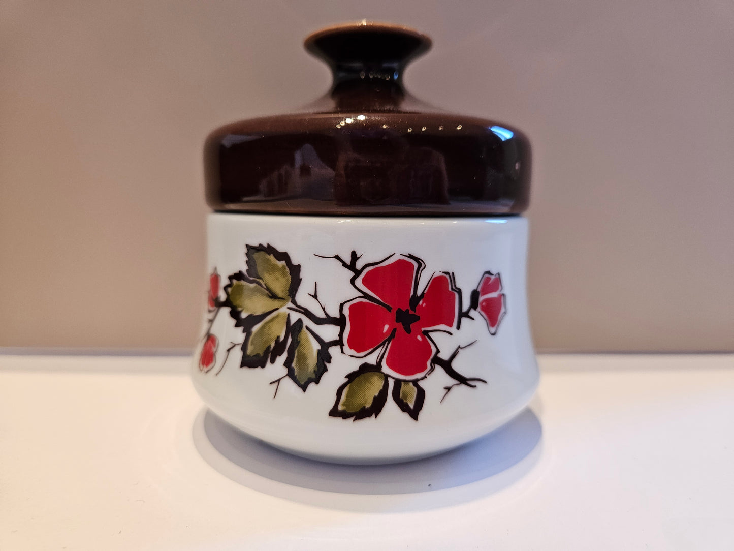 Schumann Arzberg Vintage Sugar Jar 1960's