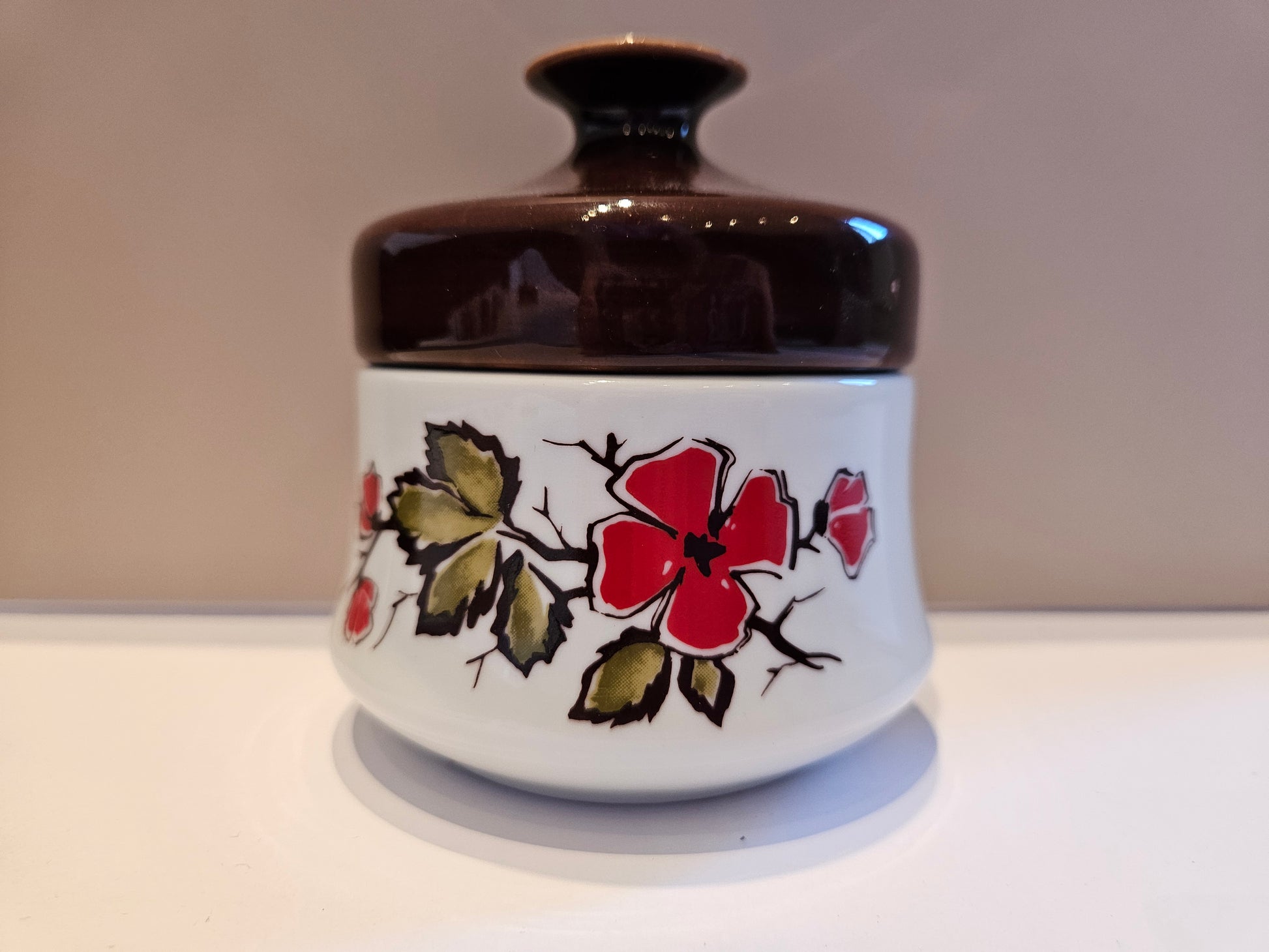 Schumann Arzberg Vintage Sugar Jar 1960's