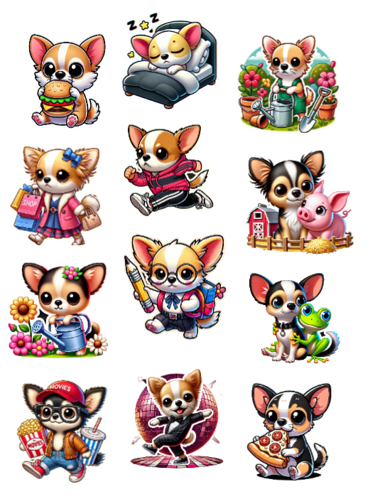 Stickers Chichi de chiuahaha