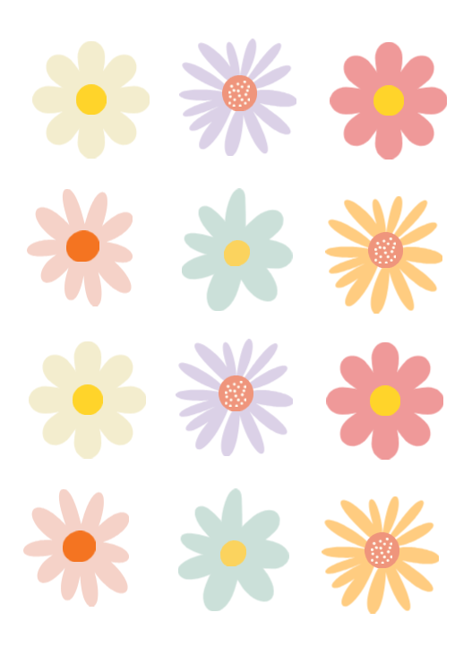 Stickers daisy