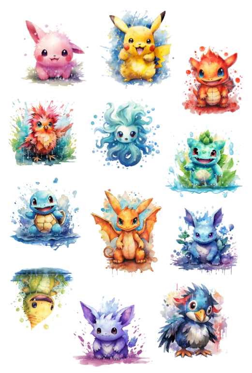 Stickers Pokemon