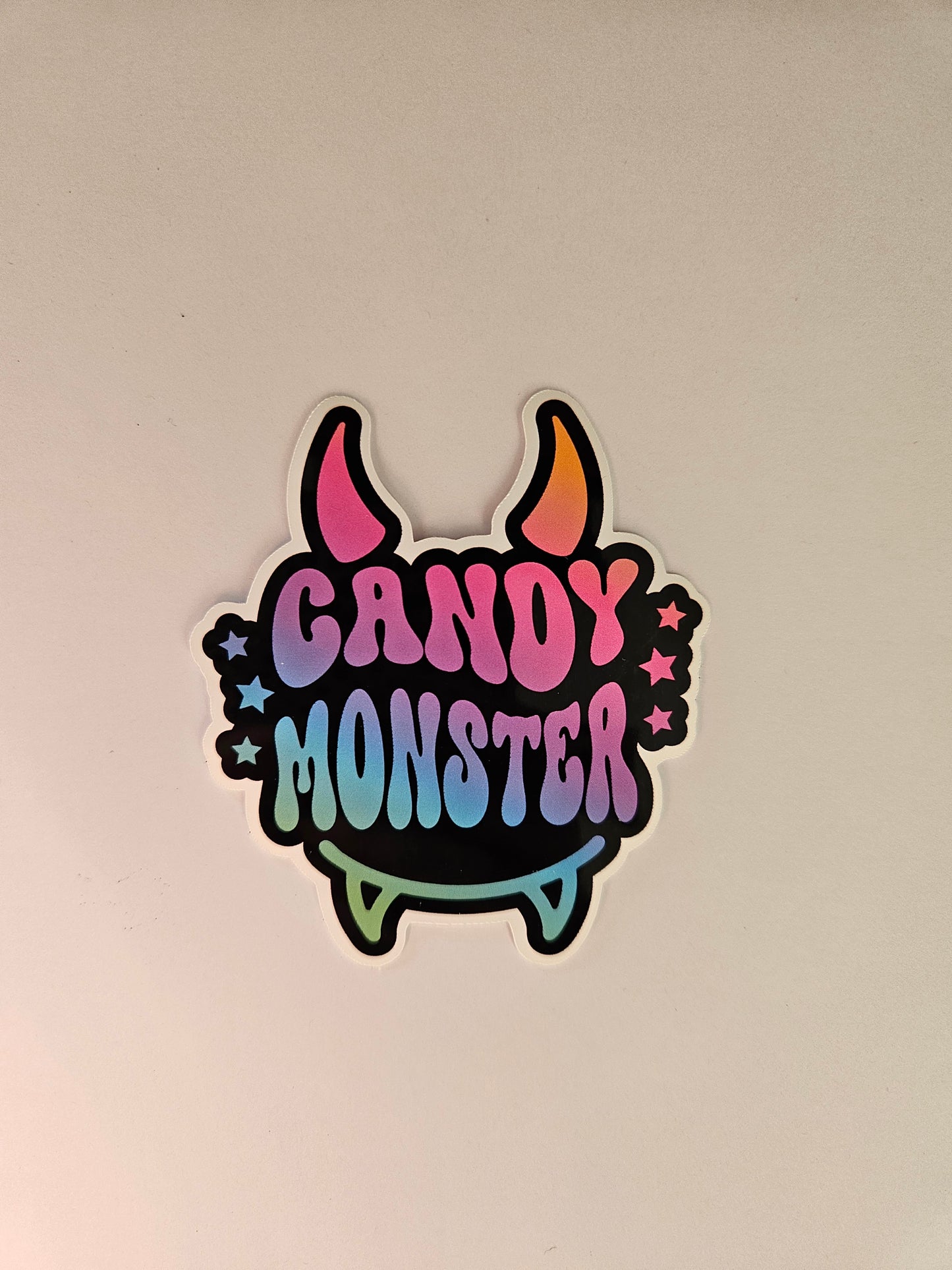 Sticker Candy Monster (groot)