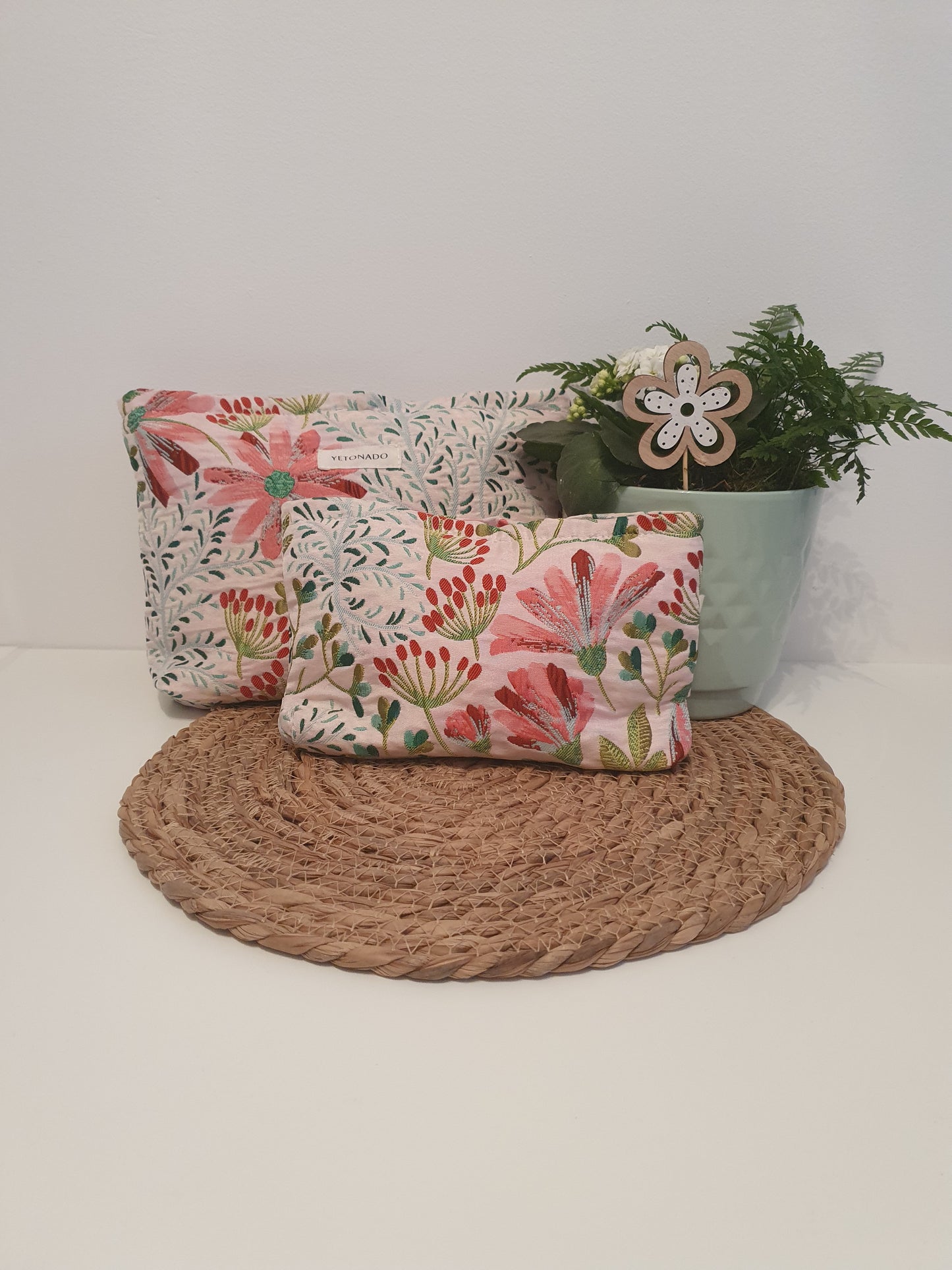 Tasje kleur roze maat GROOT